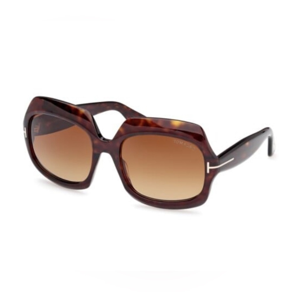 TOM FORD Donna Women's Brown / Tortise Shell Sunglasses